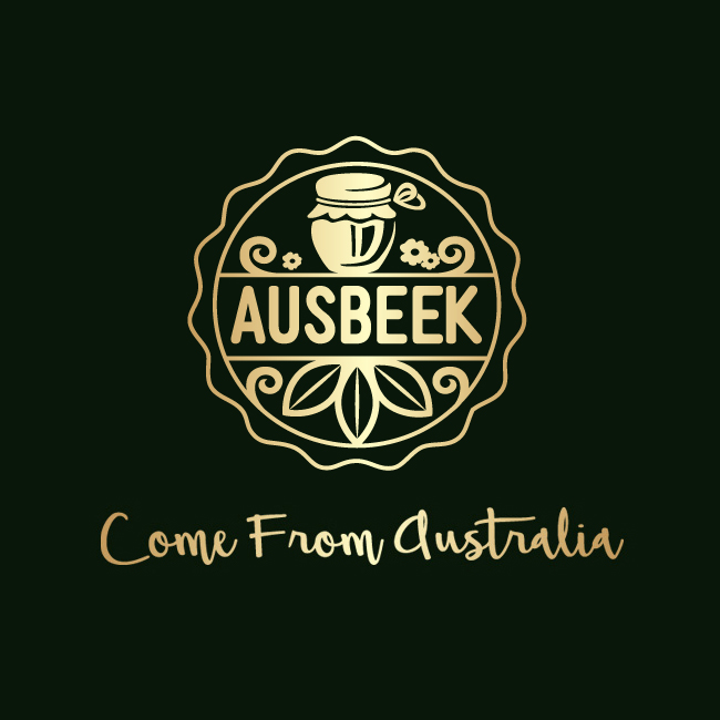 AUSBEEK澳洲进口蜂蜜包装策划设计，蜂蜜包装设计公司