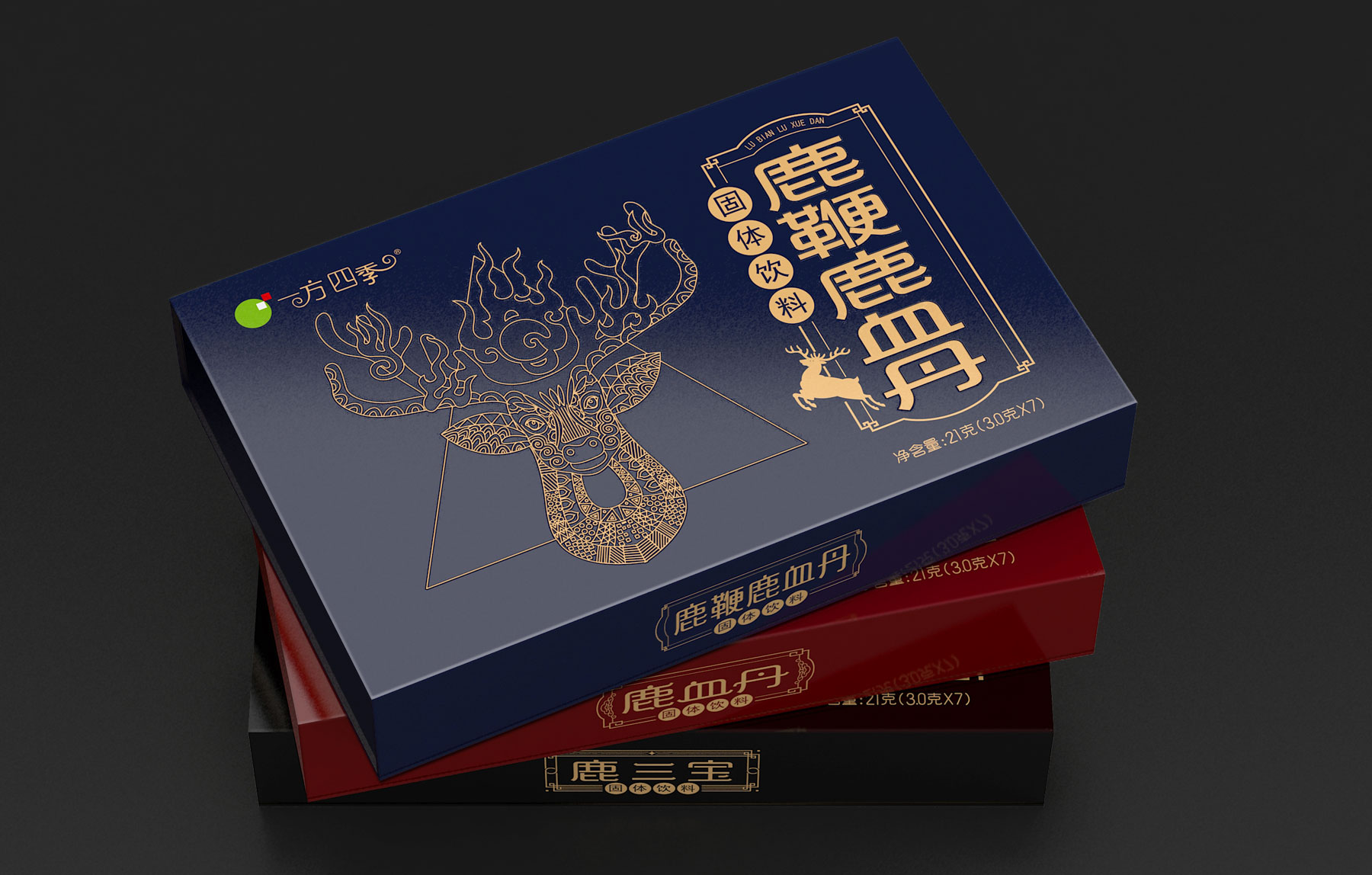 鹿血丹产品固体饮料包装策划设计,国药集团旗下鹿保健品包装策划设计,保健品包装设计公司,固体饮料包装设计公司,上海包装设计公司,食品包装设计公司