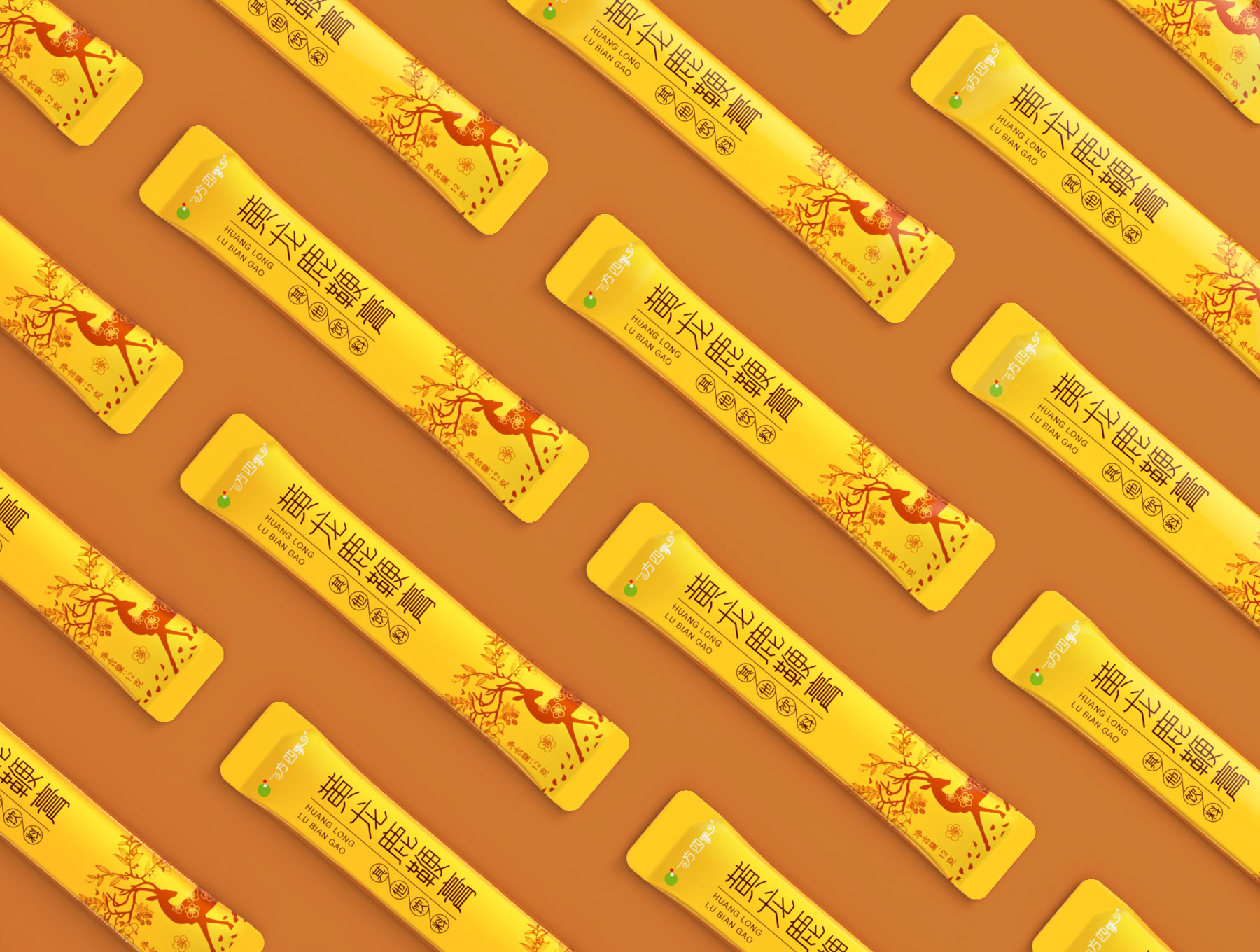 国药集团鹿保健品包装策划设计，时尚现代风格鹿保健食品包装设计，食品包装设计公司，保健食品包装设计公司，上海保健品包装设计