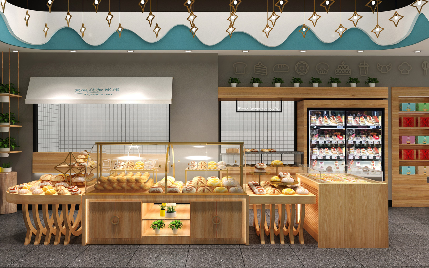 烘焙品牌策划设计，烘焙店店面设计，烘焙品牌营销设计，面包店策划设计，面包房店面设计，蛋糕店营销策划设计