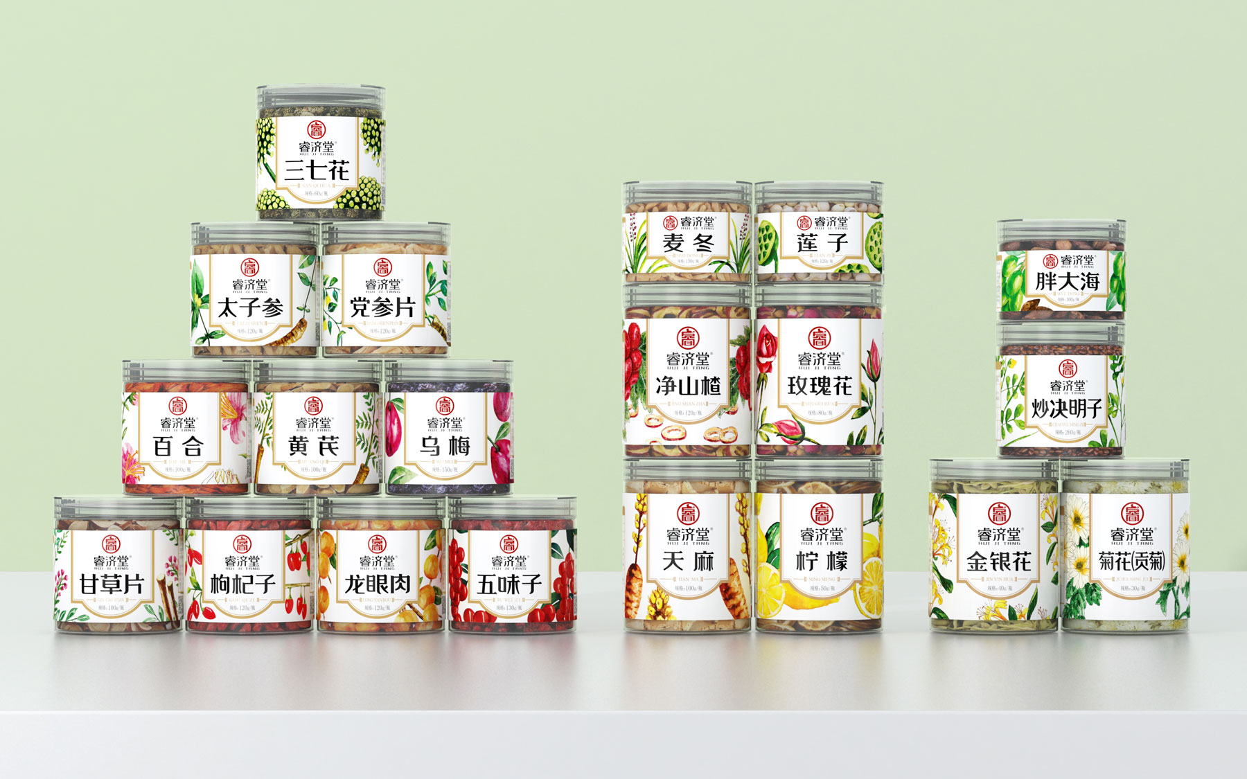 花茶营销策划设计，花茶包装设计，花茶产品策划设计，花茶营销设计