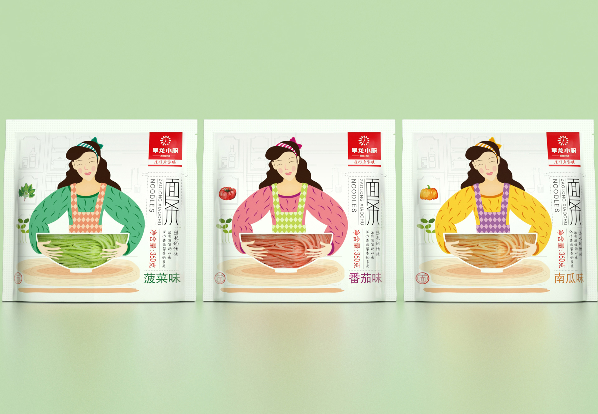 面条包装设计，面食包装设计，挂面包装设计，汤面包装设计，方便面包装设计，湿面包装设计，面点包装设计，面制品包装设计，干面包装设计