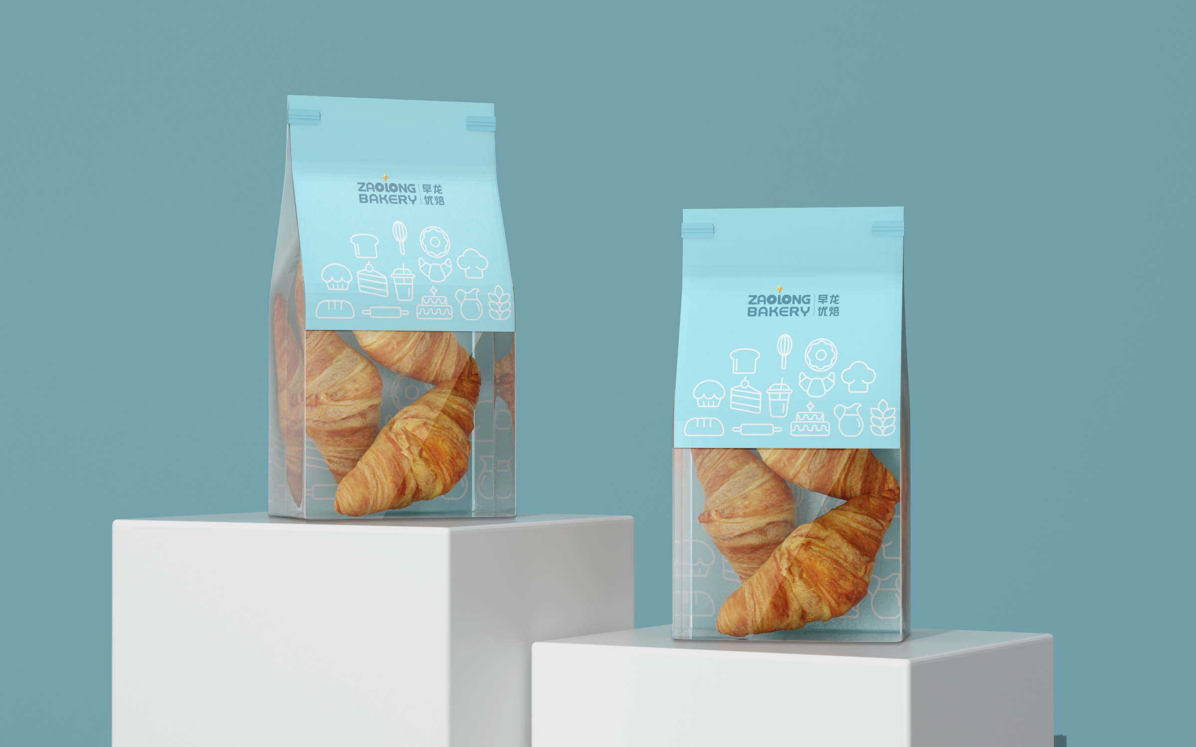 早龙优焙品牌连锁店整体策划设计，高端烘焙店品牌策划设计